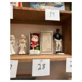 Vintage Santa Claus Christmas candle