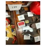 Pair of vintage metal medicine tins