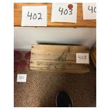 Vintage Remington Arms Dupont wood crate