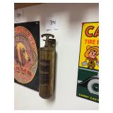 Vintage brass General fire extinguisher