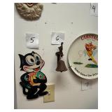 Vintage metal duck bell