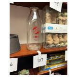 Antique Sanitary Milk + Ice Cream bottle