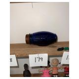 Cobalt blue glass Dickï¿½s Ant Destroyer New Orleans