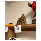 Vintage 1976 The Minuteman brass bank