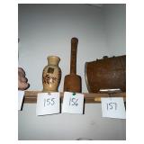 Primitive small wood masher