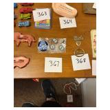 Lot of vintage model airplane club pins