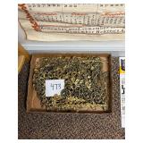 Large lot brass furniture accents