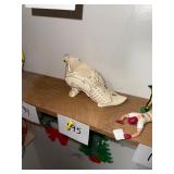 Vintage ceramic shoe