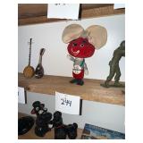 Vintage felt mouse souvenir of Washington D.C.