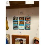 Lot of 12 vintage James Bond moon raker cards