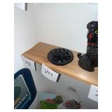 Vintage Black Amethyst kitchen storage frog