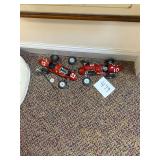 2 Partially built well detailed Ferrari race cars