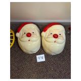 Vintage Santa light covers