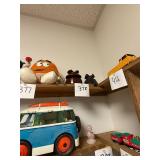 Pair of vintage porcelain insulators / no chips