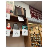 Vintage brass train pencil sharpener