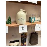 Antique #3 small Red Wing stoneware crock