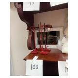 Lot of 4 MTH O scale street lights / working