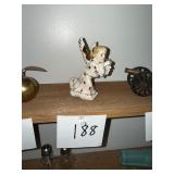 Vintage spaghetti trimmed angel / Japan, No C/C