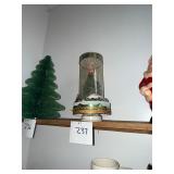 Vintage musical Christmas decoration / working