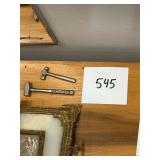 Pair of antique tobacco hammers