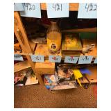 Vintage 1947 glass automotive bottle