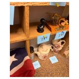 Vintage dark blue boyds glass uranium duck