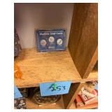 Vintage uncirculated WW2 Steel Wheat Penny set