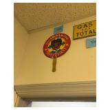 Vintage Black Americana fan