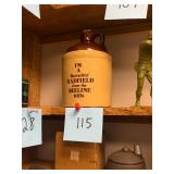 Vintage rare stoneware jug / no C/C