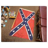 Vintage 3 x 5 ft Rebel flag