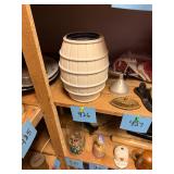 Vintage salt water taffy bank