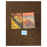Vintage 1942 1953 Railroad magazines