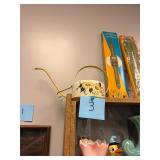 Vintage metal tea kettle