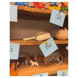 Vintage small metal candy scoop