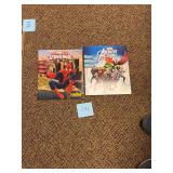 Panini Spiderman + Avengers sticker books