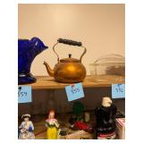 Vintage copper tea pot