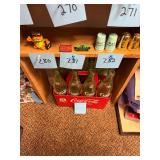 Pair of vintage metal tins