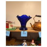 Vintage L.E. Smith moon + stars vase / No C/C