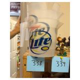 Lot of 3 Vintage Miller Lite Beer Pitchers