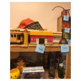 Vintage metal barn + silo