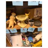 Vintage McCoy bird bath planter / no C/C