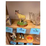 Vintage porcelain giraffe figurine / no C/C