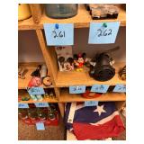 Lot of vintage Mickey Mouse items