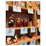 Vintage pair drip glaze S + P shakers / no C/C