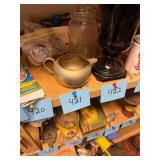 Vintage Keystone Ware Metal Creamer