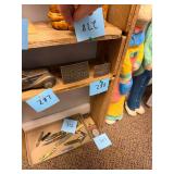 Pair of vintage Colt revolver belt buckles