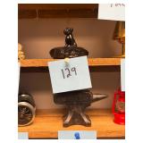 Vintage hand carved Pa Coal Bull dog