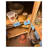 Antique metal bank / 5 cent lighthouse cleanser