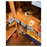 Vintage Blue Jay porcelain bell