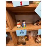 Vintage Toby porcelain S&P shakers / Japan, No C/C